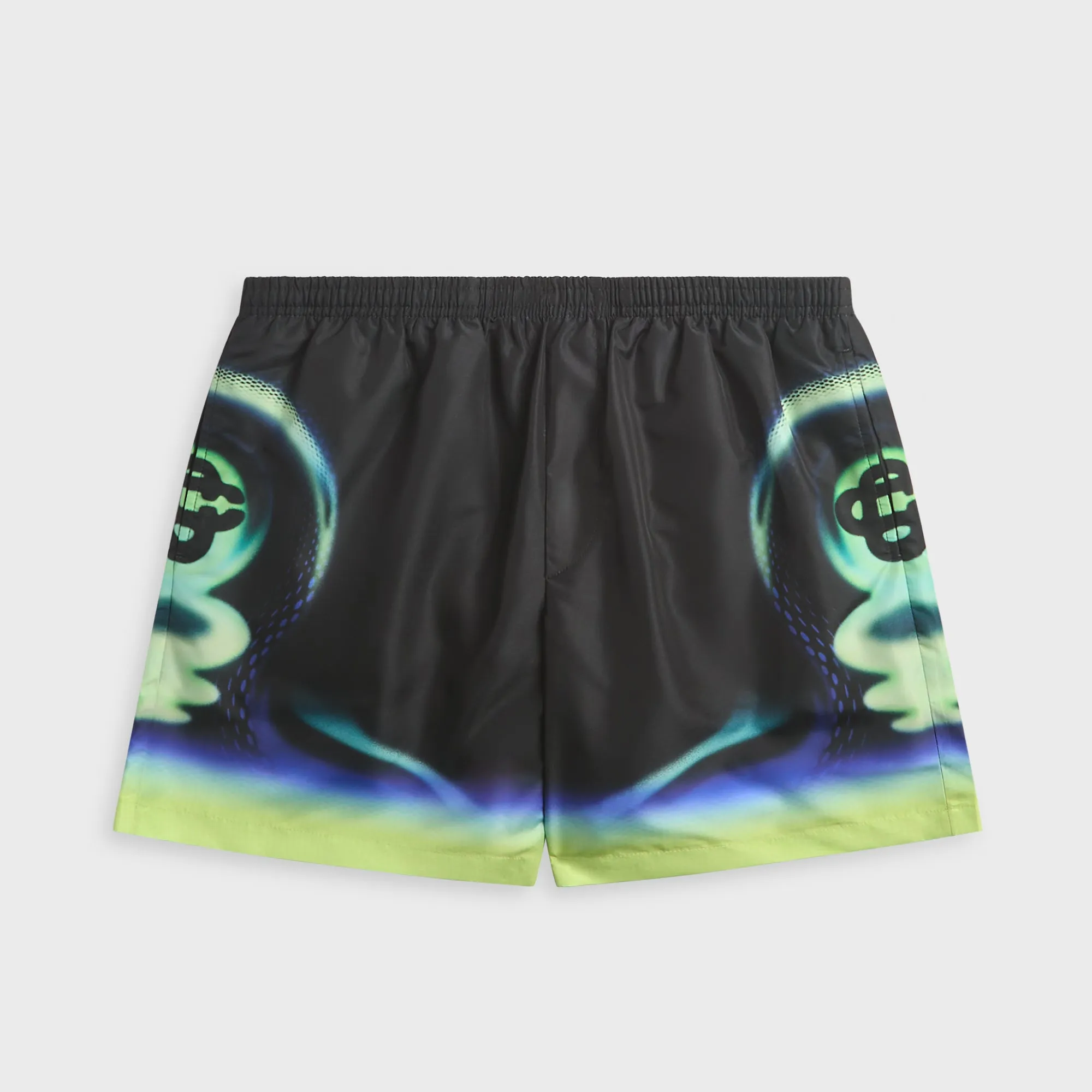 Casablanca Sporchid Printed Swim Short - Black sold by Kith