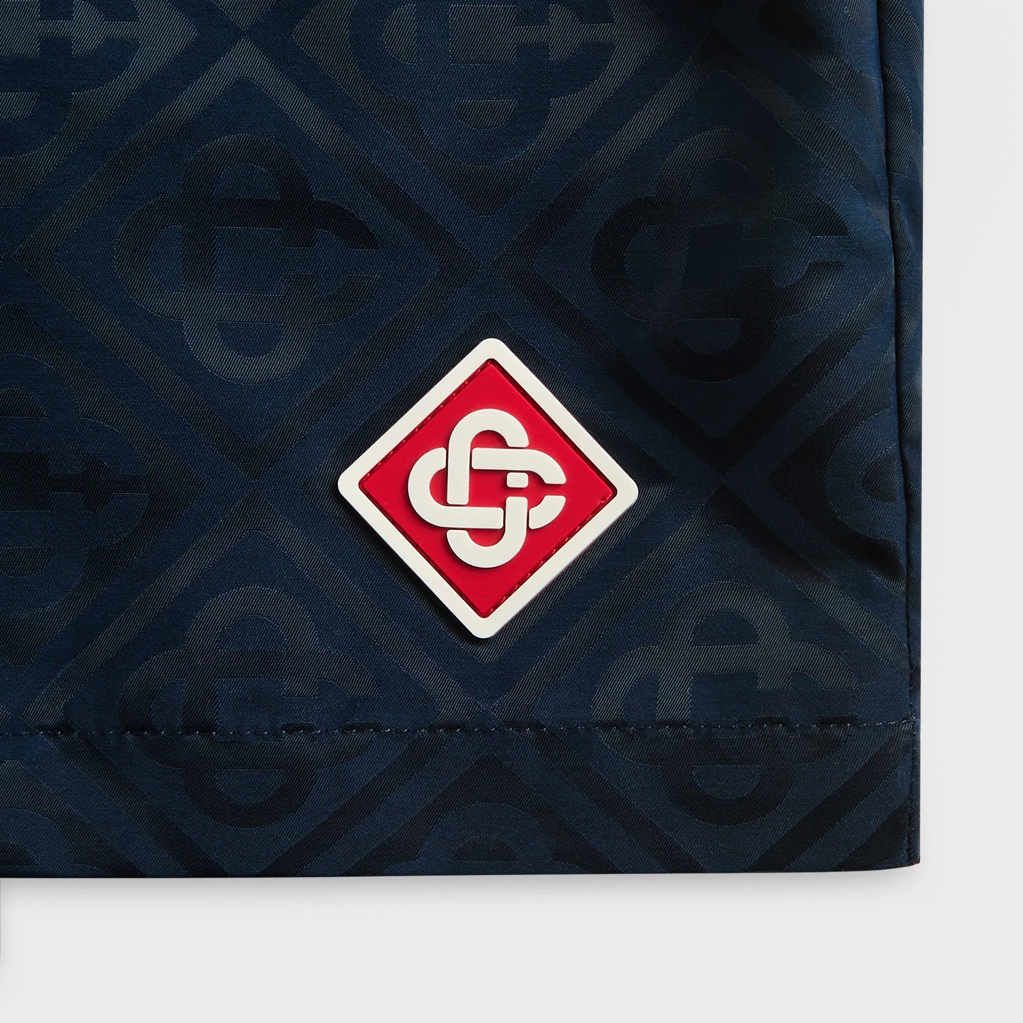 Casablanca Monogram Jacquard Swim Short - Black sold by Kith product image thumbnail 3