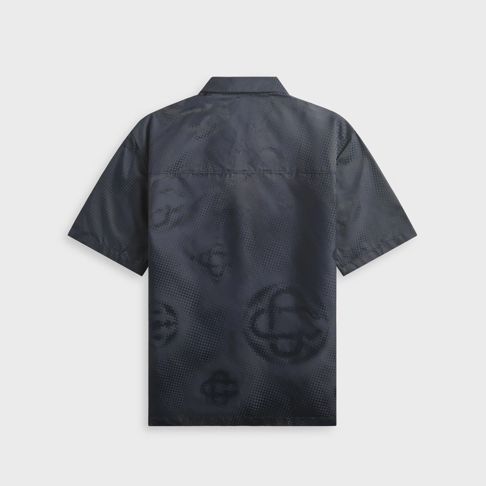 Casablanca Half Tone Monogram Short Sleeve Shirt - Navy sold by Kith product image thumbnail 2