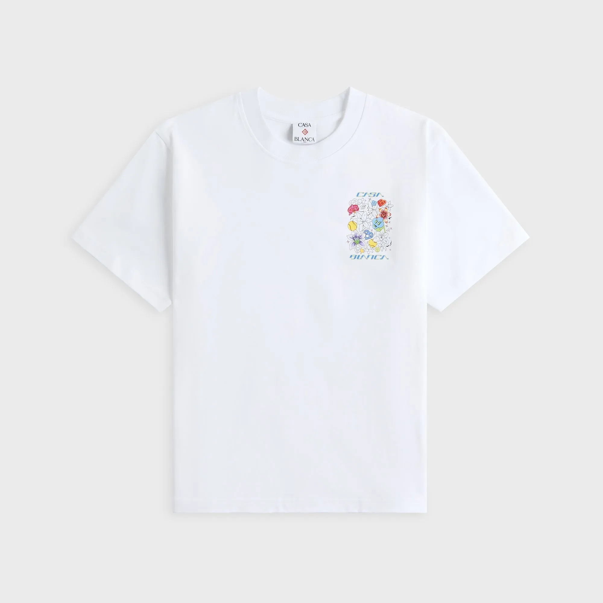 Casablanca Classic Tee - Bright White sold by Kith