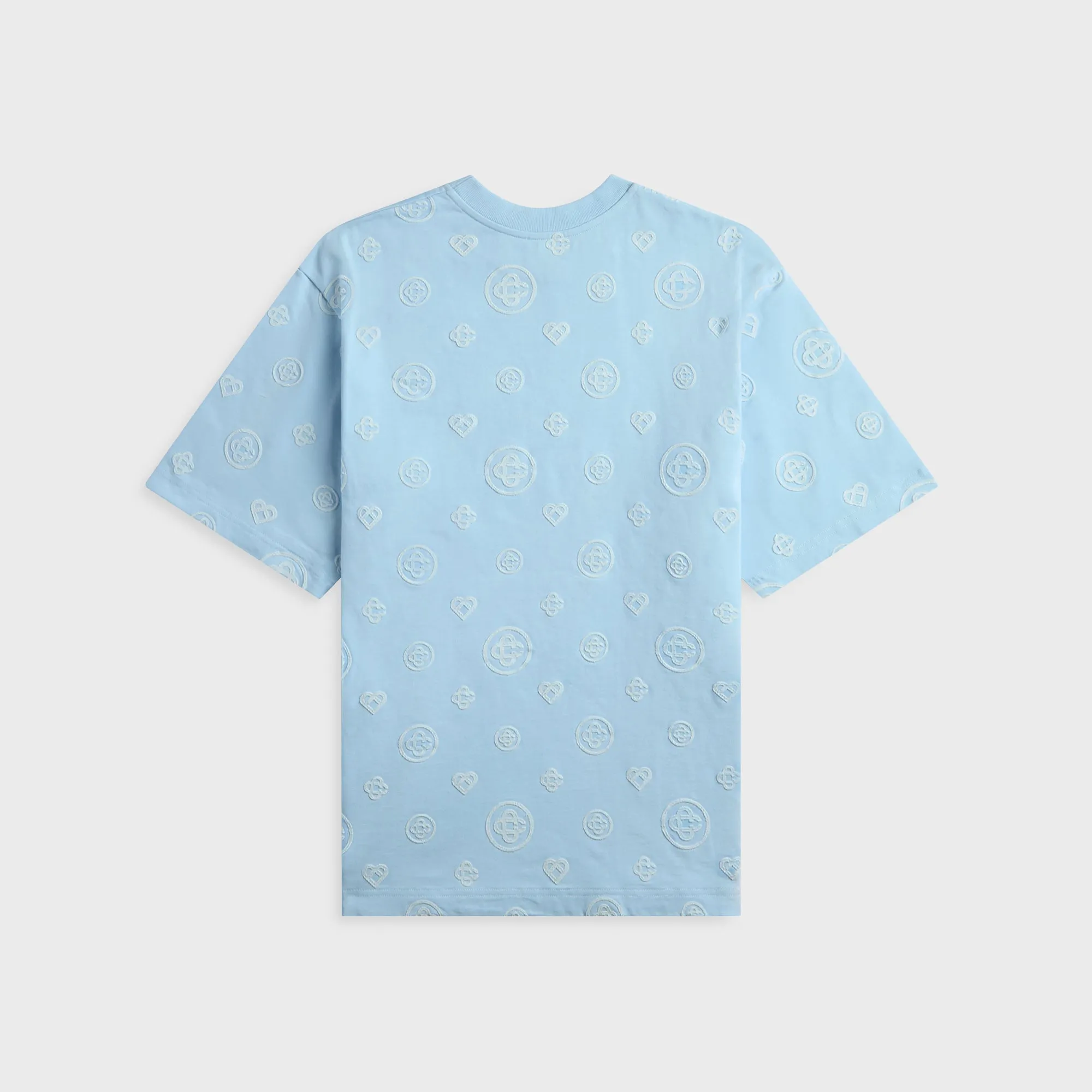 Casablanca Applique Monogram Oversized Short Sleeve Tee - White sold by Kith product image thumbnail 2