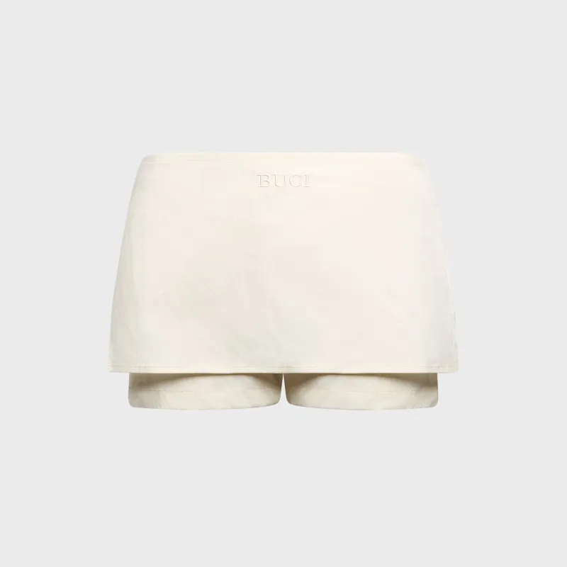Buci Pula Skort - Ivory made by Buci