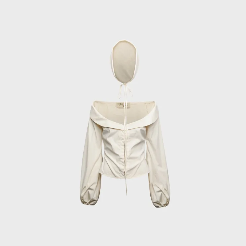 Buci Budva Blouse - Ivory made by Buci