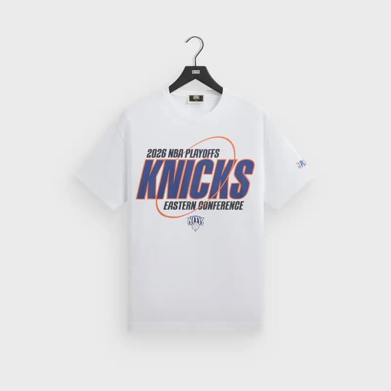 Kith for the New York Knicks Playoffs Tee - White made by Kith