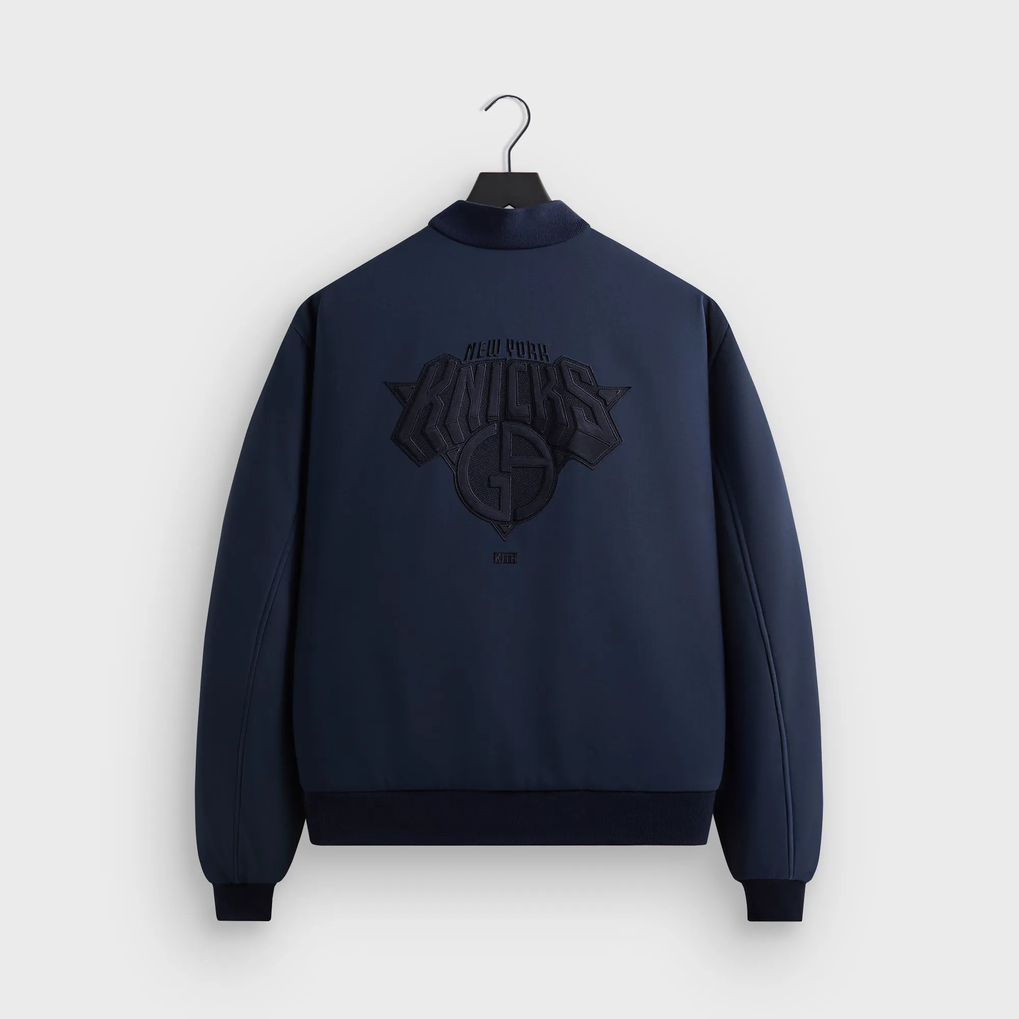 Giorgio Armani & Kith for the New York Knicks Bomber Jacket - Nocturnal sold by Kith product image thumbnail 4