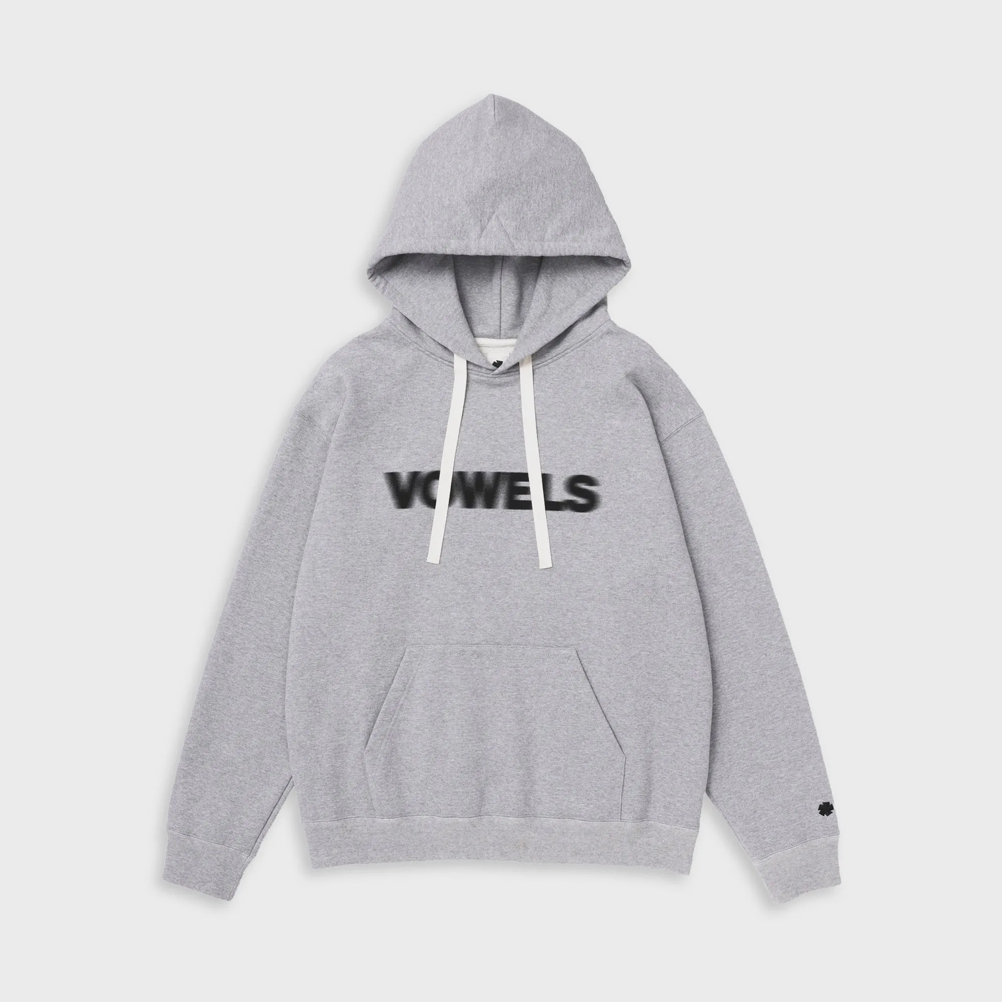 vowels Blur Hoodie - Grey Heather sold by Kith