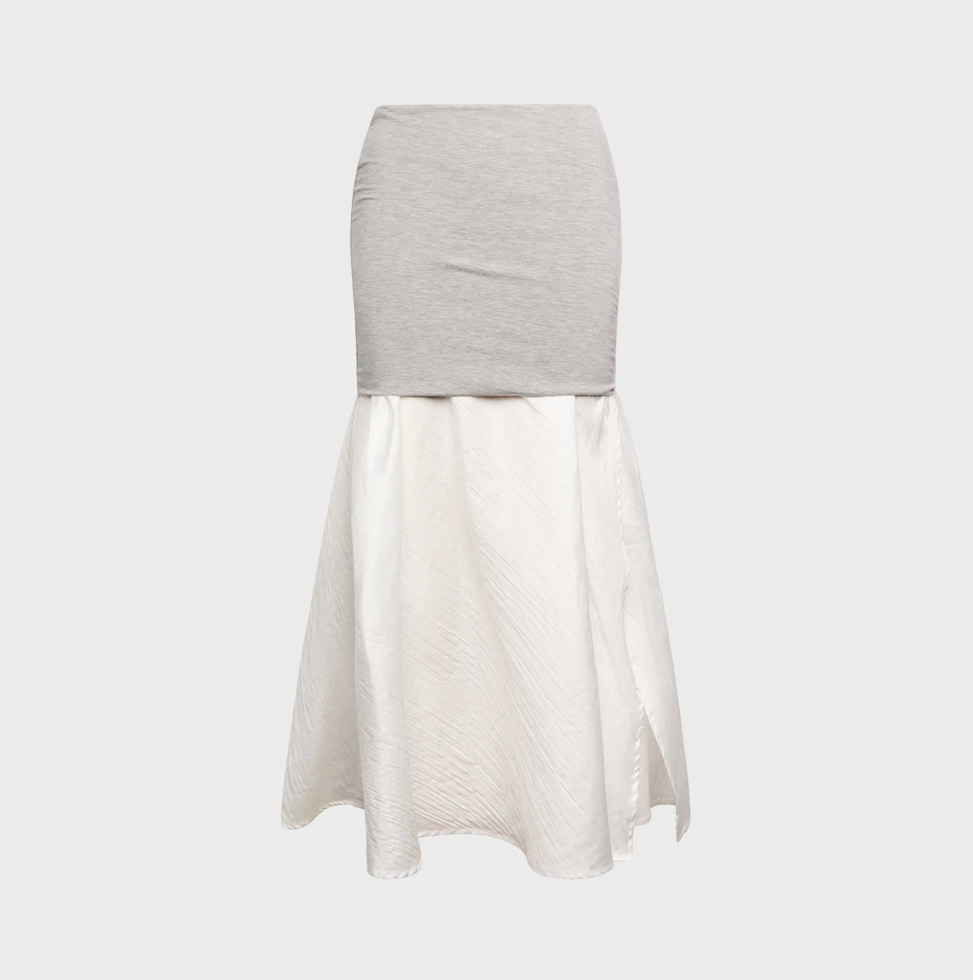 The Line by K Mari Skirt - Heather Grey sold by Kith