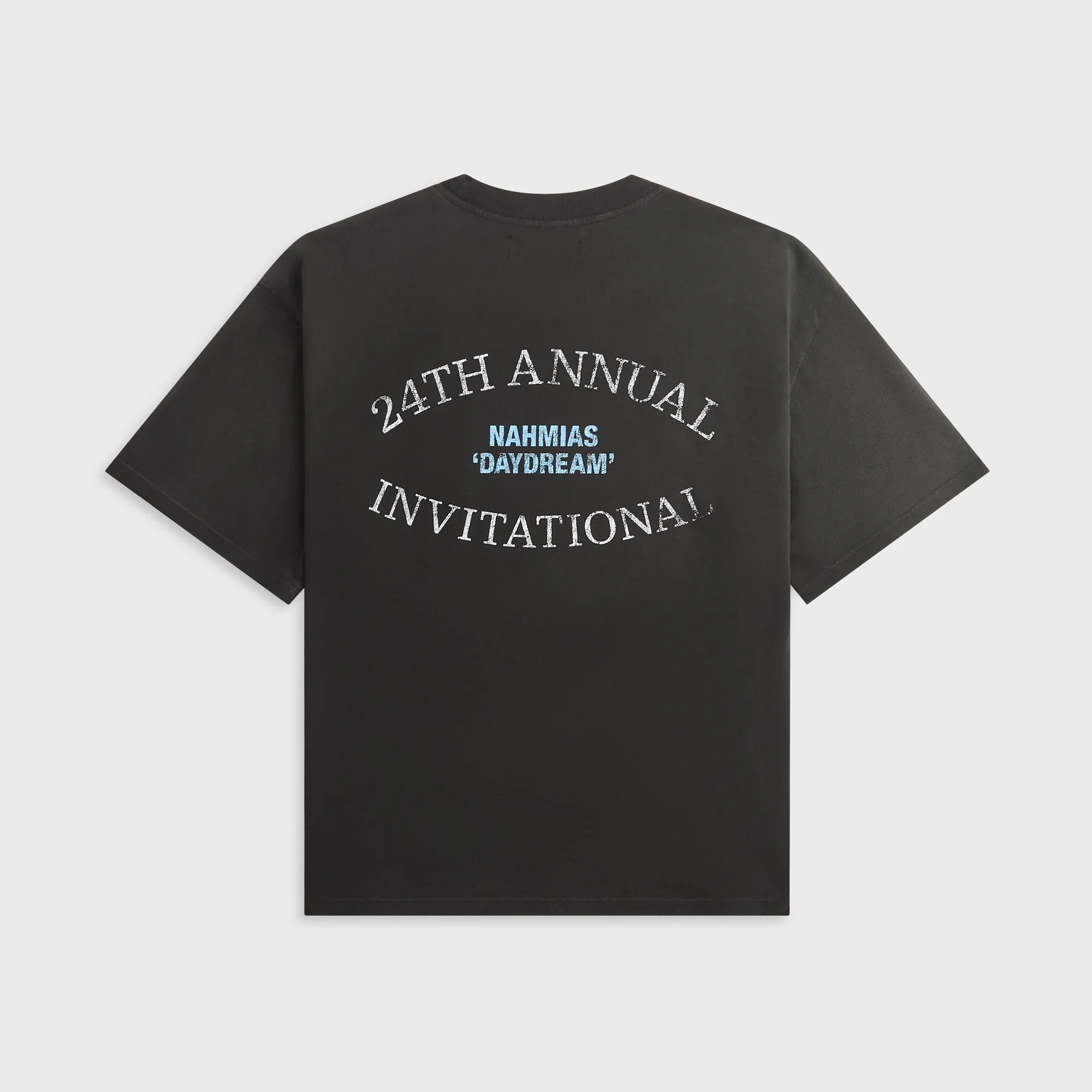 NAHMIAS Daydream Invitational Boxy Tee - Aged Black Jersey sold by Kith product image thumbnail 2