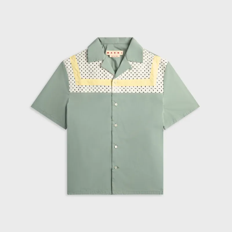 Marni Short Sleeve Shirt - Baltic made by Marni
