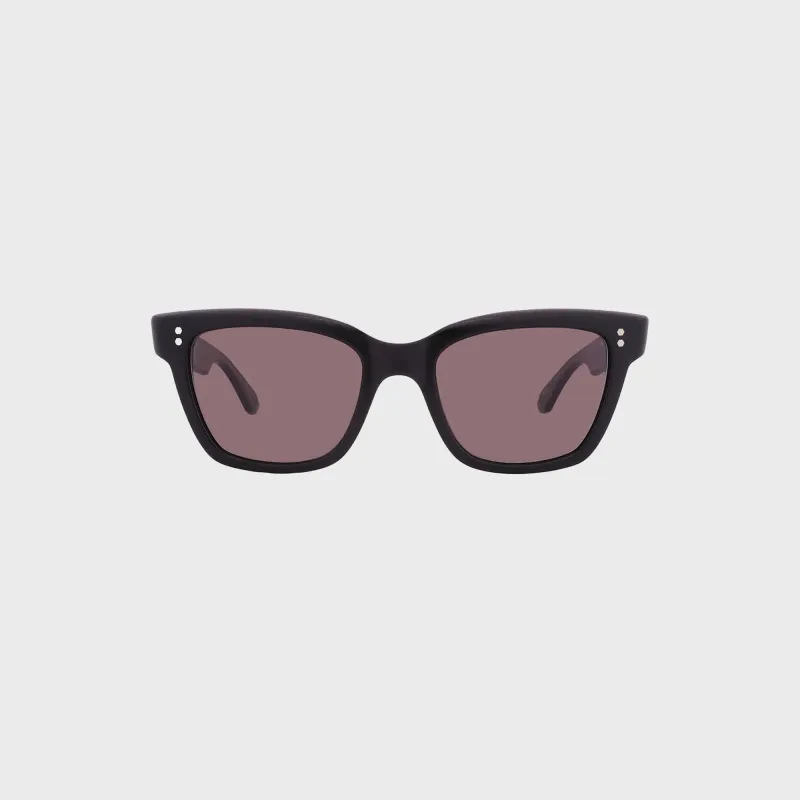 Garrett Leight Mr. Leight Lola Sunglass - Sweet Rose / Chocolate Gold made by Garrett Leight