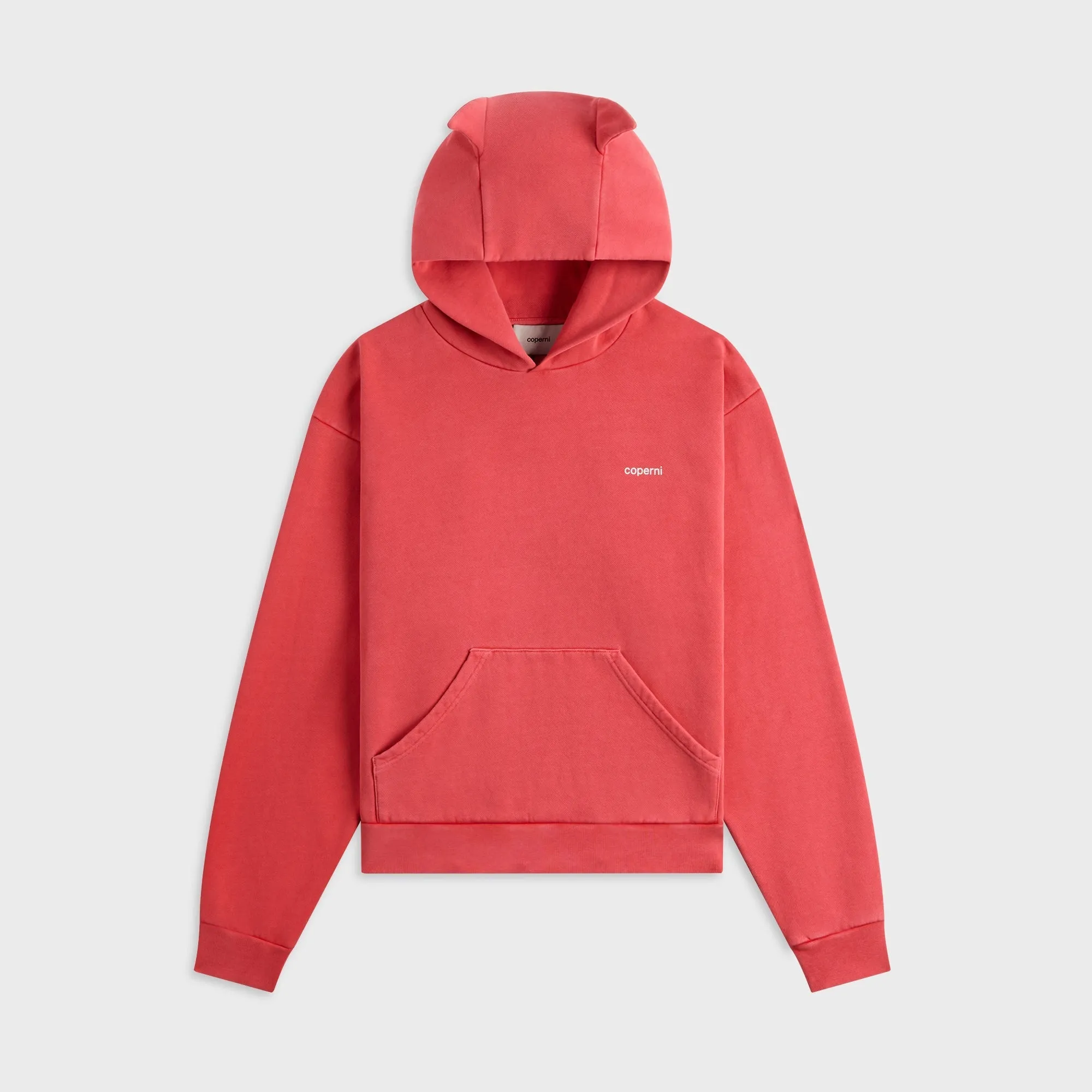 Coperni Horn Hoodie - Red sold by Kith