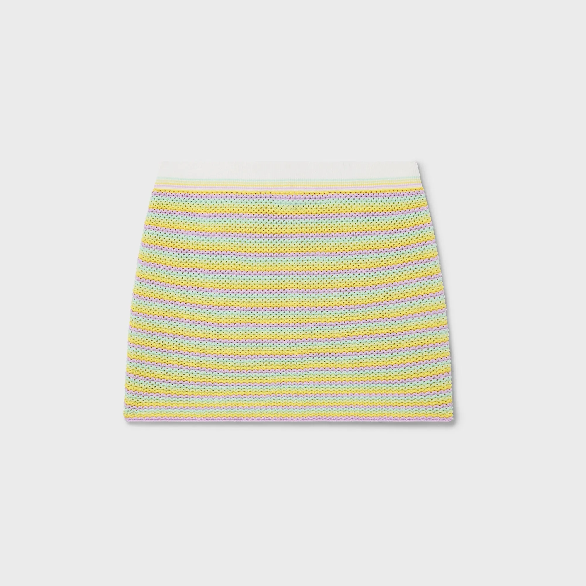 Casablanca Bourgeois Stripe Skirt - Multi sold by Kith