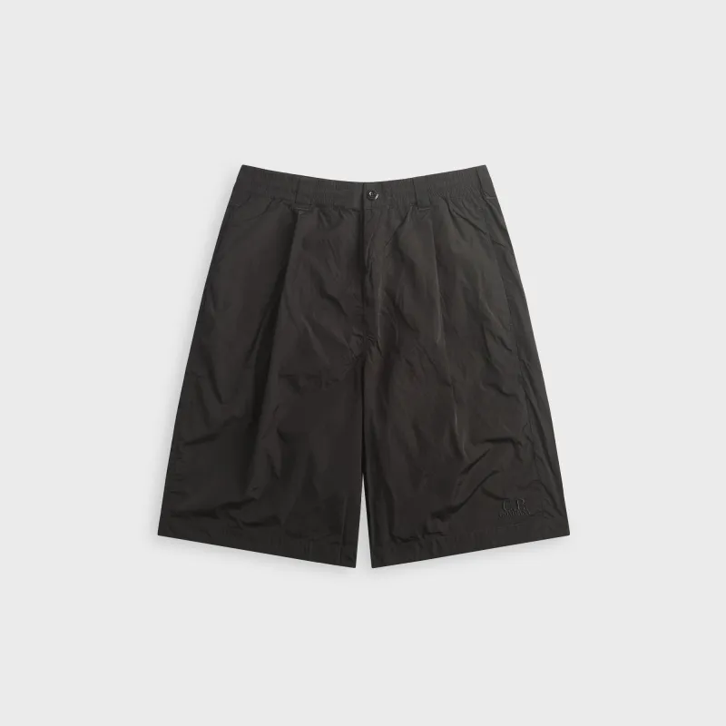 C.P. Company Chrome-R Lens Boxy Cargo Short - Black made by C.P. Company