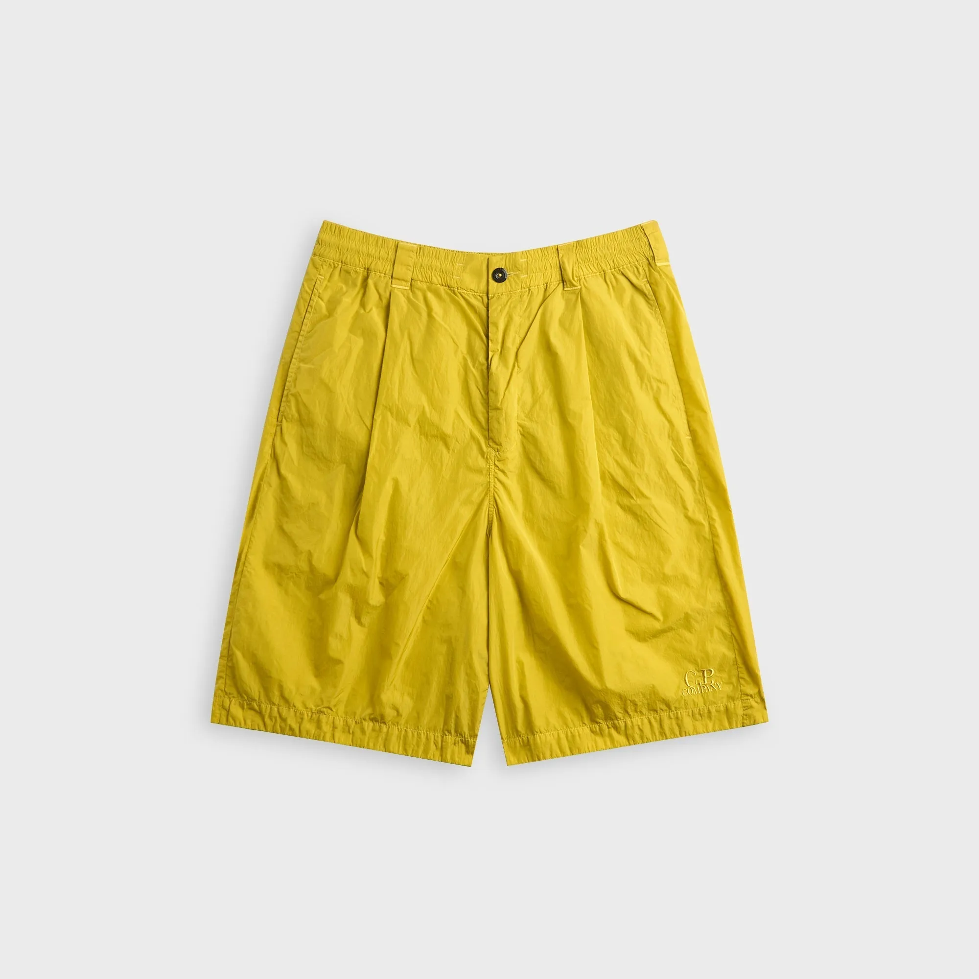 C.P. Company Chrome-R Lens Boxy Cargo Short - Antique Moss sold by Kith
