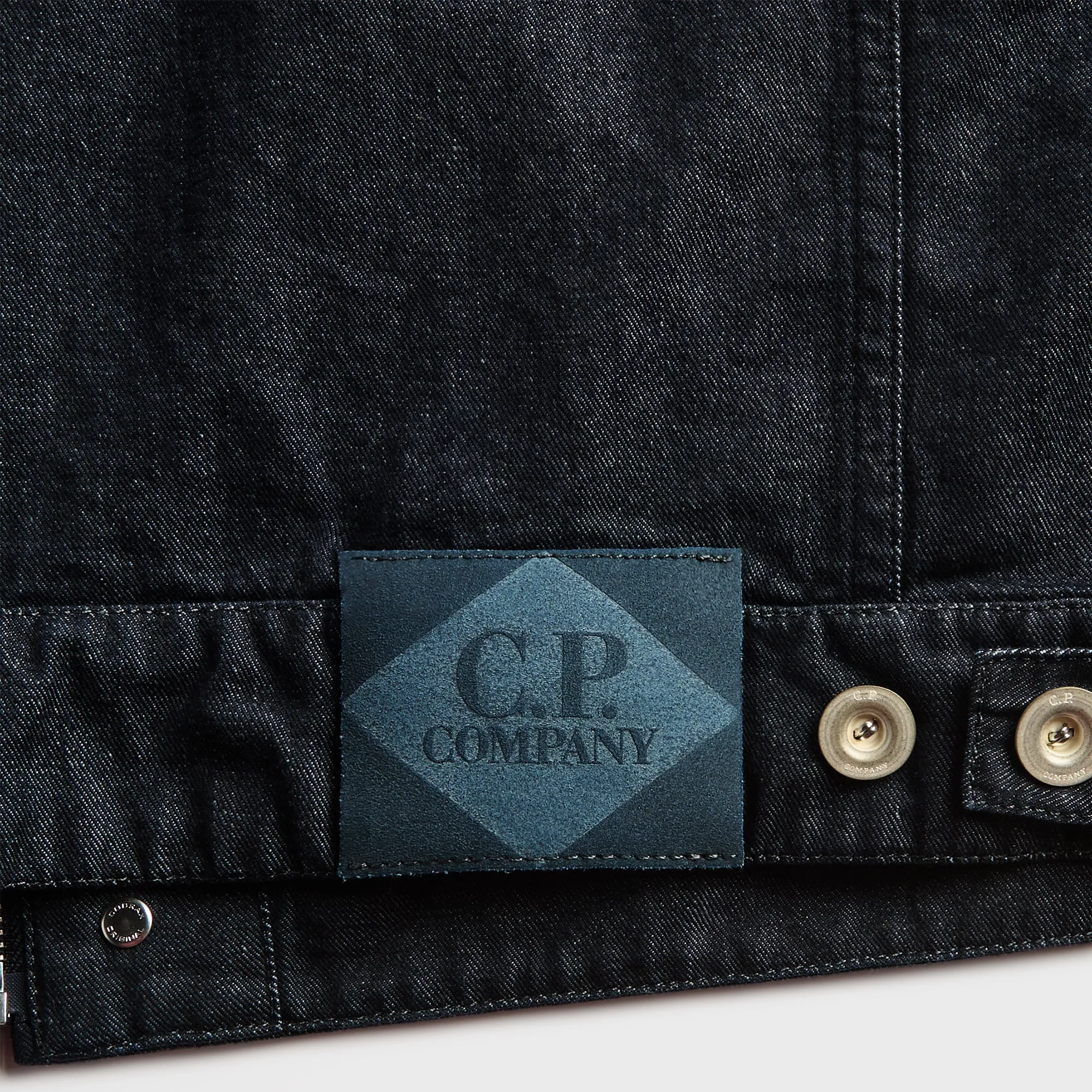 C.P. Company 3/1 Denim Zip Jacket - Denim Blue sold by Kith product image thumbnail 3