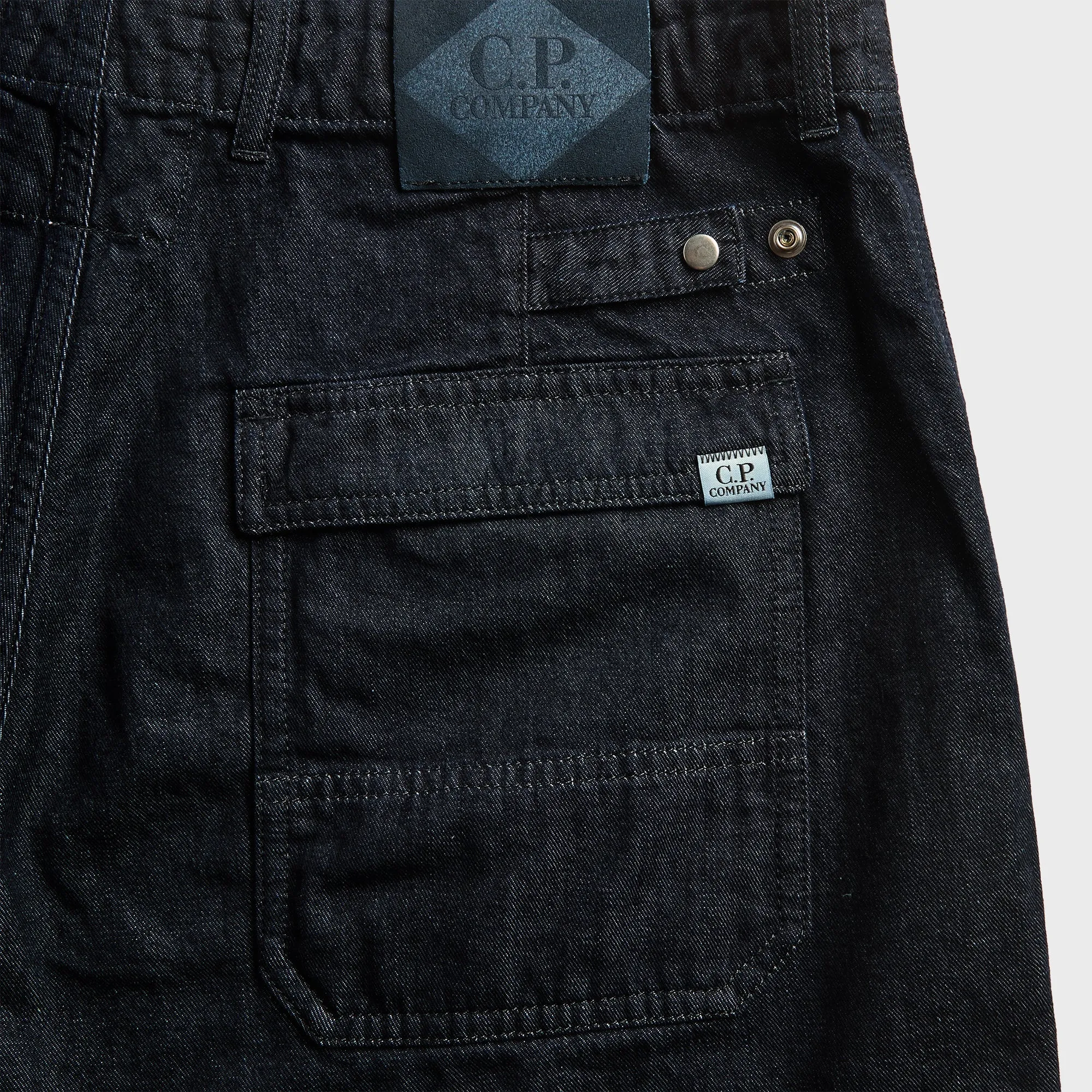 C.P. Company 3/1 Denim Short - Denim Blue sold by Kith product image thumbnail 3