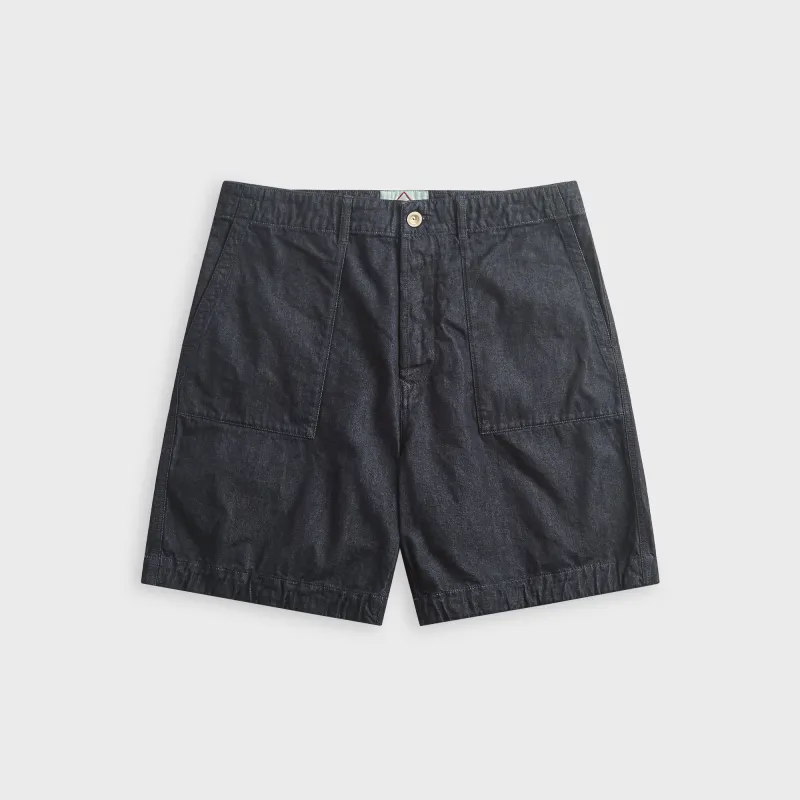 C.P. Company 3/1 Denim Short - Denim Blue made by C.P. Company