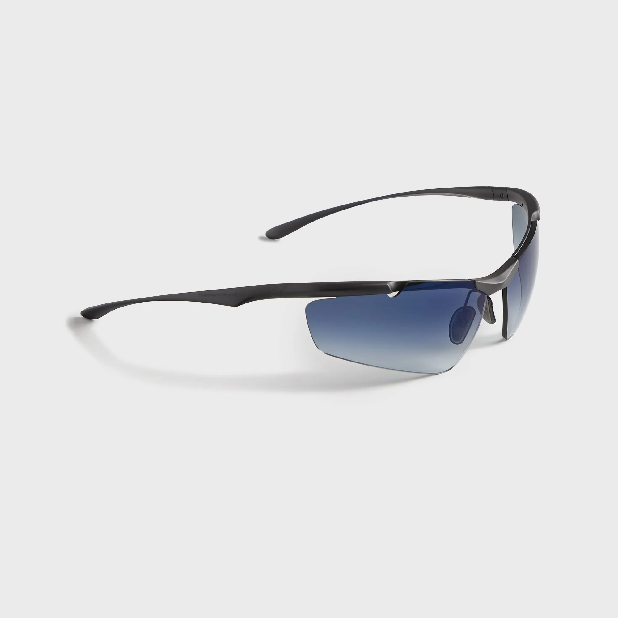 Balenciaga BB0462S Metal Sunglasses - Ruthenium / Blue sold by Kith product image thumbnail 2