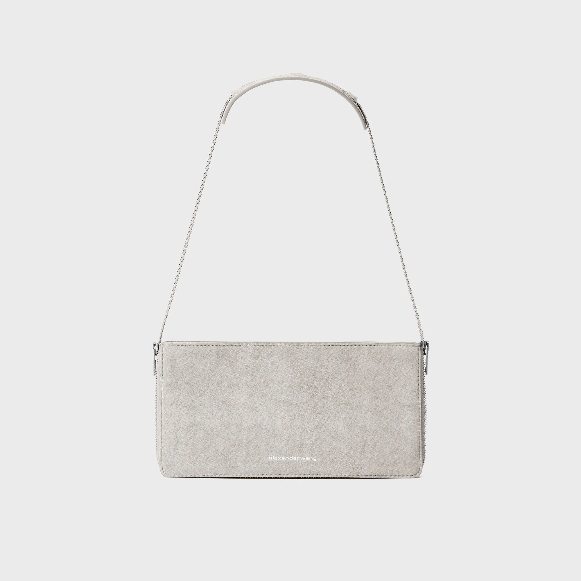 Alexander Wang Siren Pochette - Heather Grey sold by Kith
