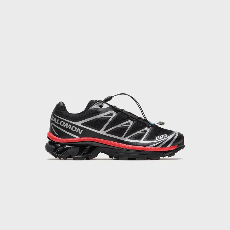 Salomon XT-6 - Black / Fiery Red / Silver made by Salomon
