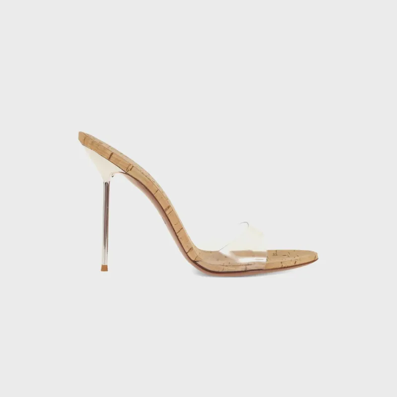 Paris Texas Lidia Mule - Clear made by Paris Texas