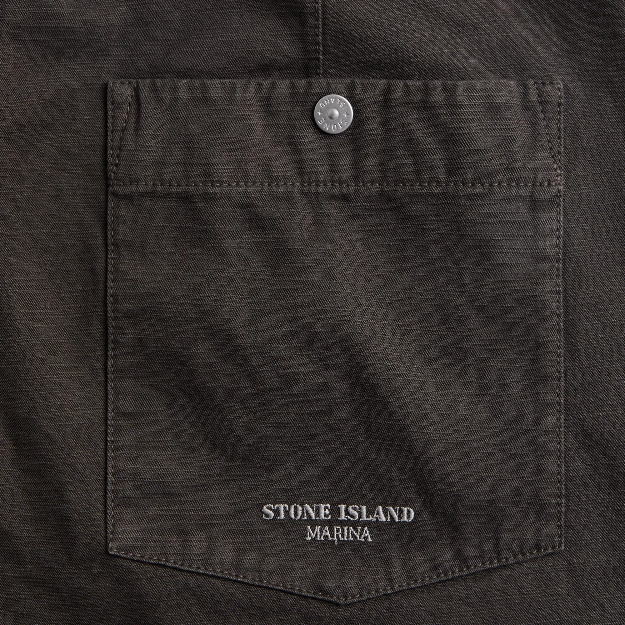 Stone Island Marina Slub Cotton Cargo Pant - Lead Grey sold by Kith product image thumbnail 3