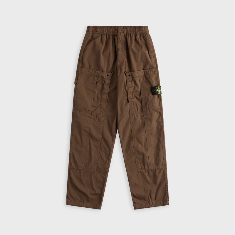 Stone Island Organic Cotton Cargo Pant - Umber made by Stone Island