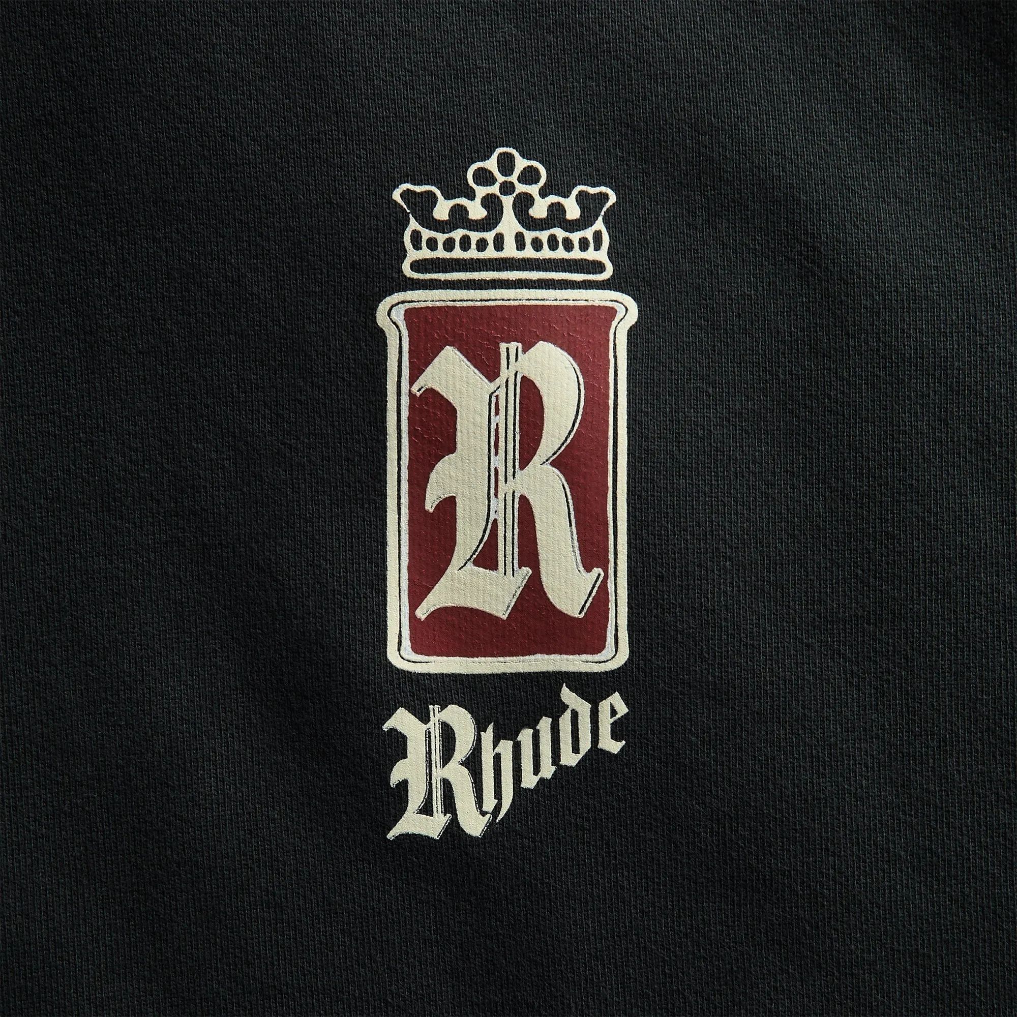 Rhude Fumar 91 Hoodie - Vintage Black / White / Red sold by Kith product image thumbnail 3