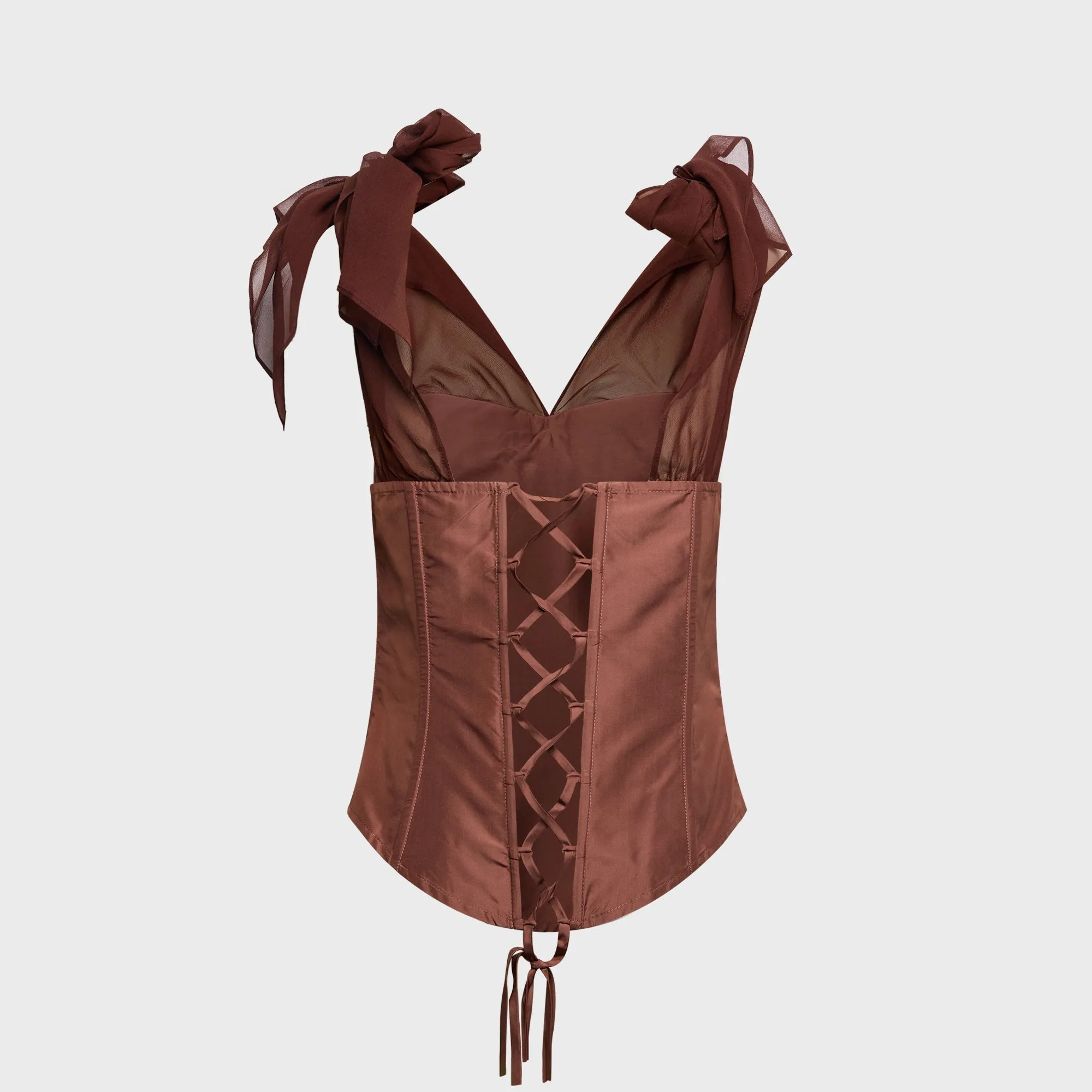 Kim Shui Kemle Corset - Brown sold by Kith product image thumbnail 2