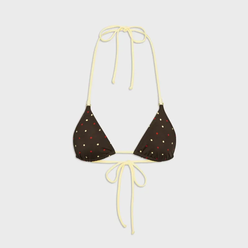 Frankies Bikinis Nick Satin Top - Honey Bug made by Frankie's Bikinis