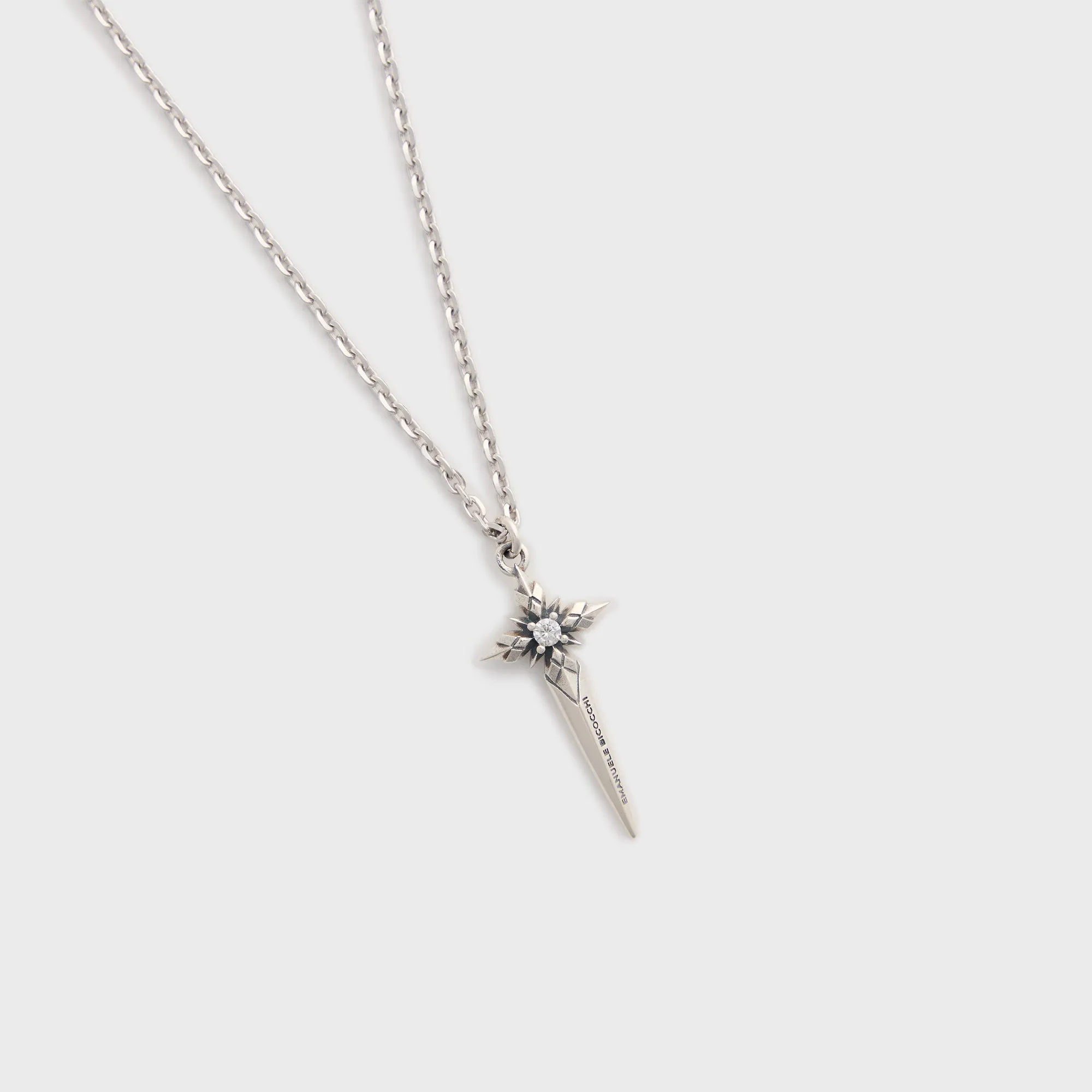 Emanuele Bicocchi Star Wind Dagger Necklace - Silver sold by Kith product image thumbnail 2