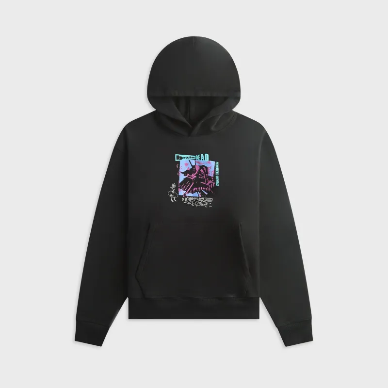 Brain Dead Permanent Universe Hoodie - Black made by Brain Dead