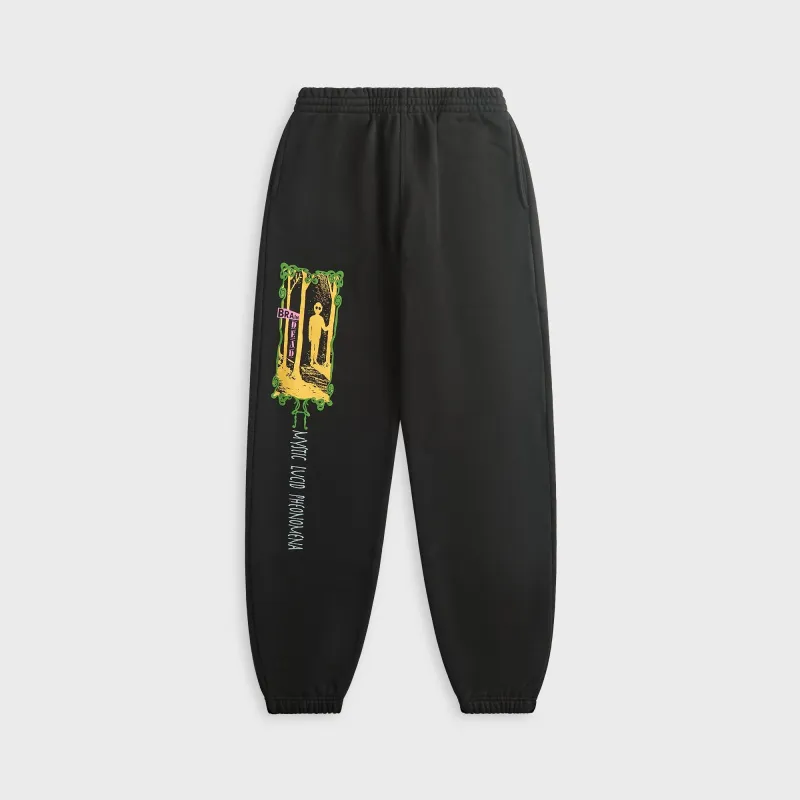 Brain Dead Mystic Lucid Sweatpant - Black made by Brain Dead