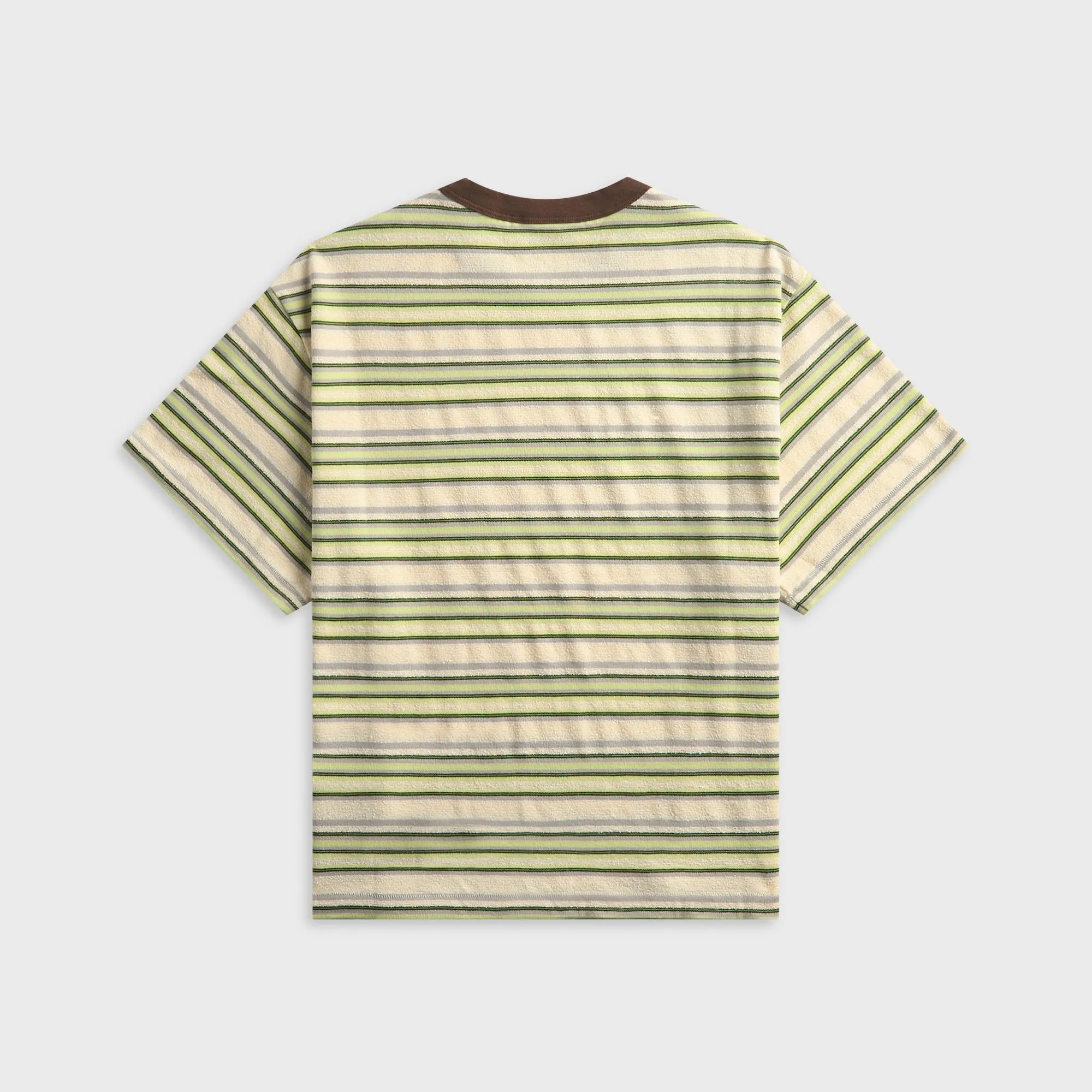 Brain Dead Looped Stripe Tee - Green / Multi sold by Kith product image thumbnail 2