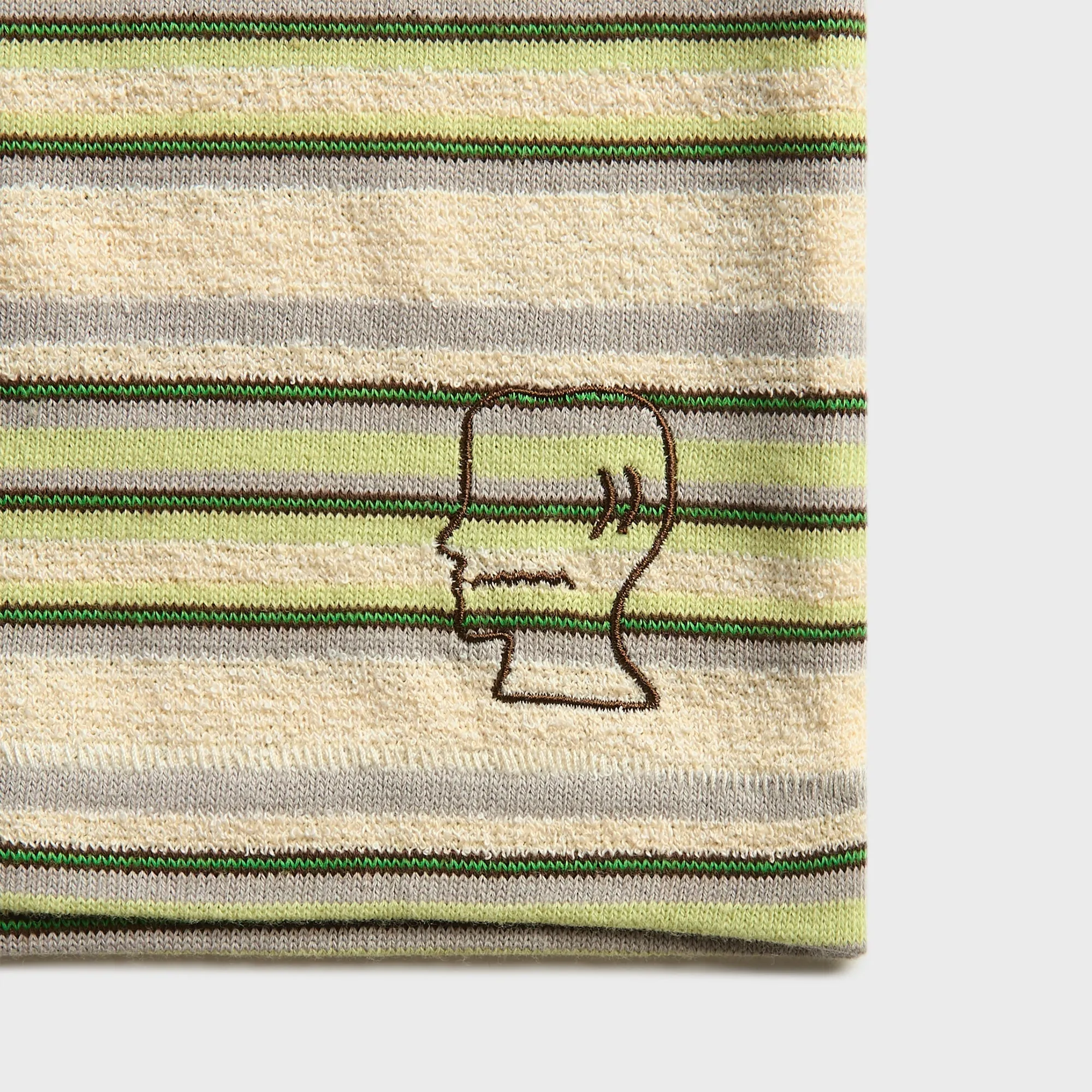 Brain Dead Looped Stripe Tee - Green / Multi sold by Kith product image thumbnail 3