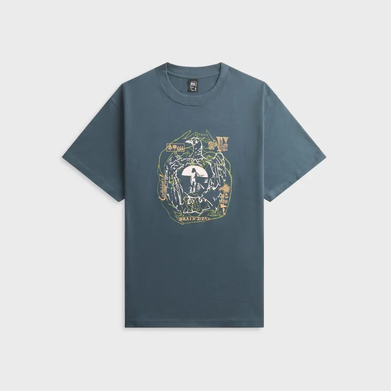 Brain Dead Earth Defense Tee - Slate made by Brain Dead