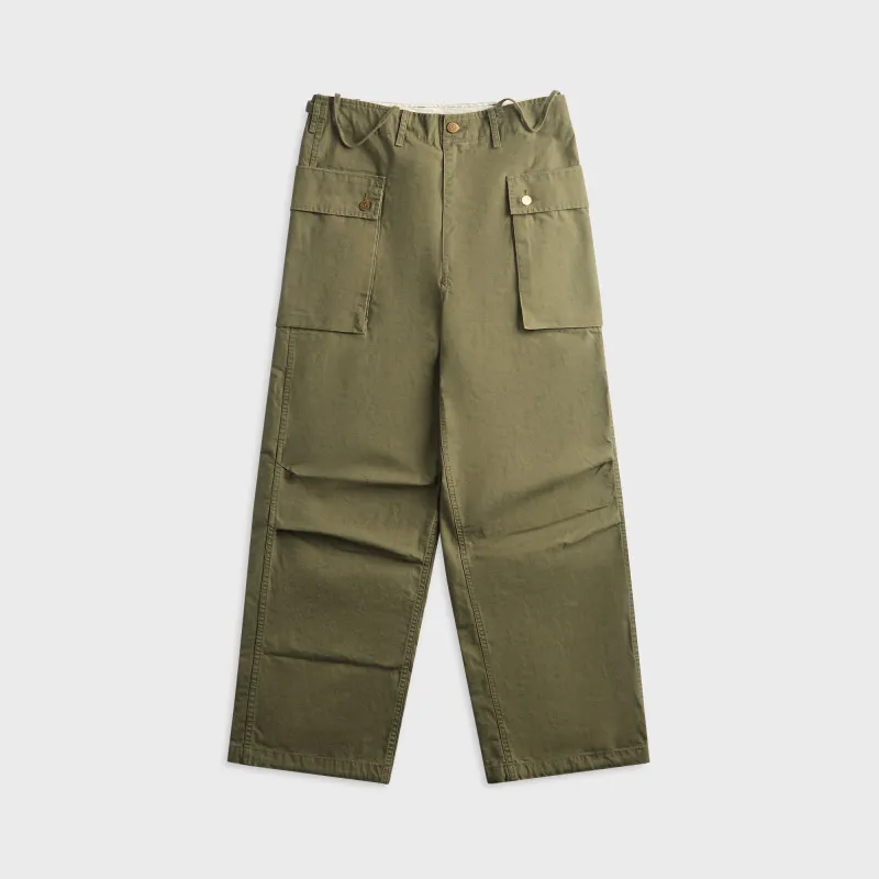 Brain Dead Canvas Overpant - Olive made by Brain Dead