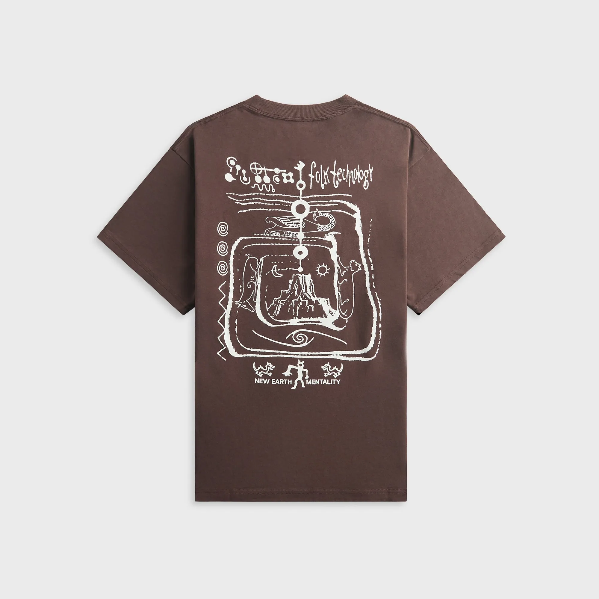 Brain Dead Ancient Knowledge Tee - Berry sold by Kith product image thumbnail 2