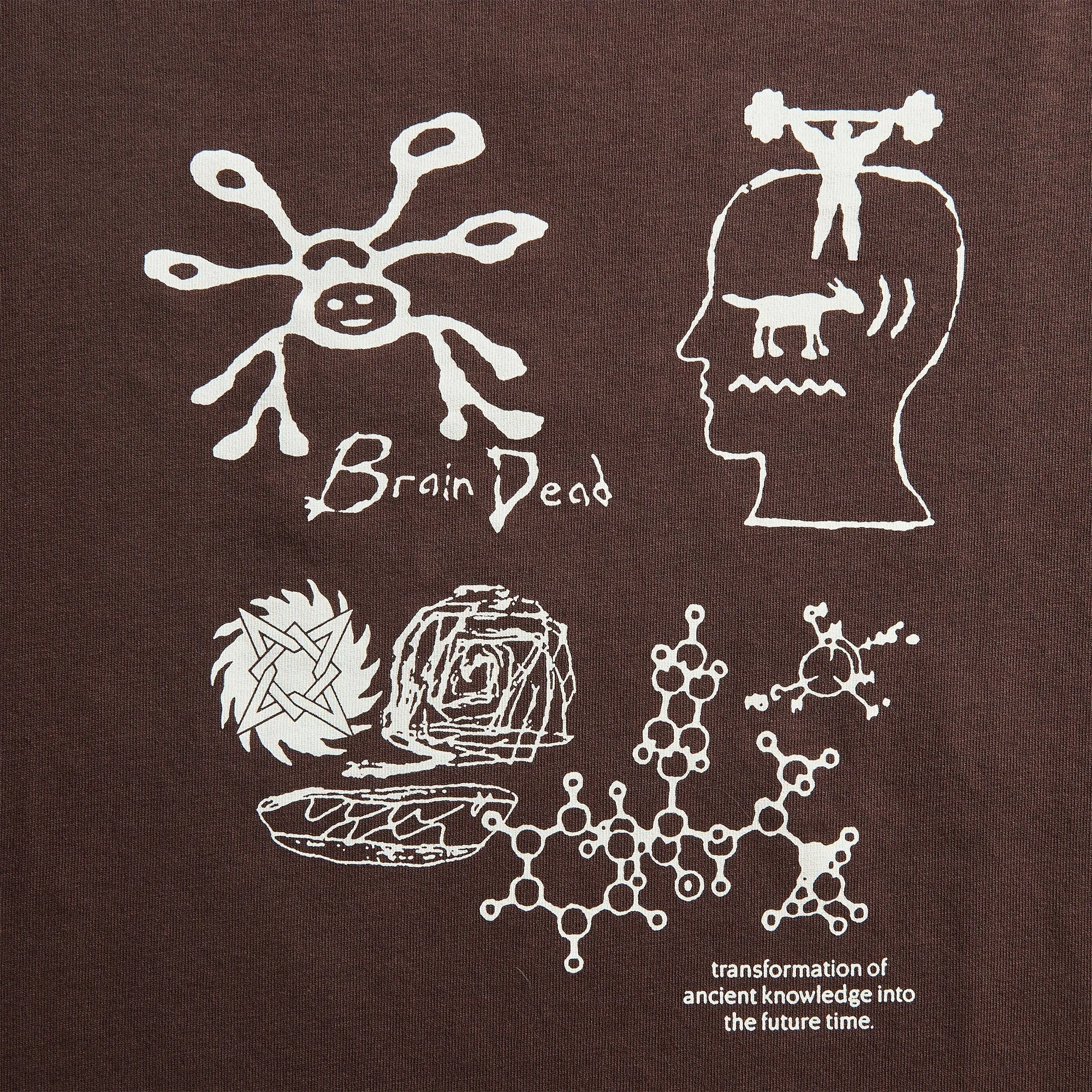 Brain Dead Ancient Knowledge Tee - Berry sold by Kith product image thumbnail 3