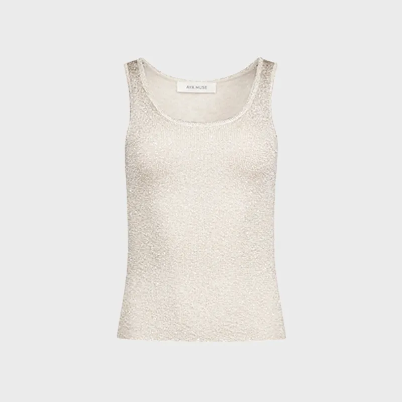Aya Muse Avel Top - Silver made by Aya Muse