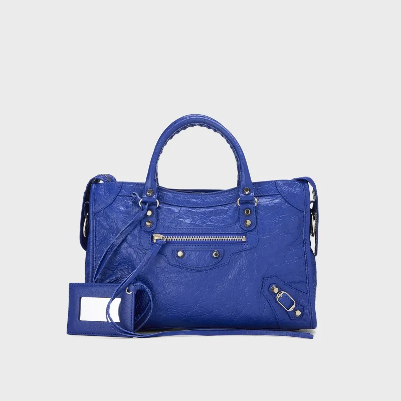 WGACA Balenciaga Agneau Classic City Small - Blue made by What Goes Around Comes Around