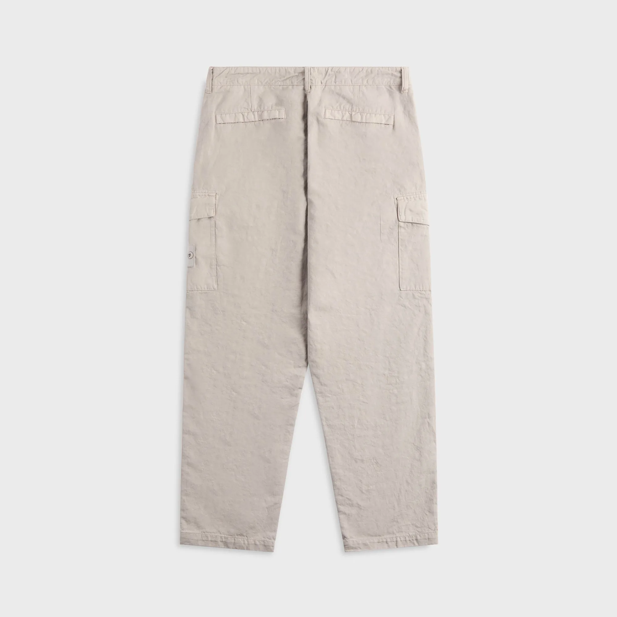 Stone Island Ghost Cotton-Linen Canvas Trouser - Dust Grey sold by Kith product image thumbnail 2