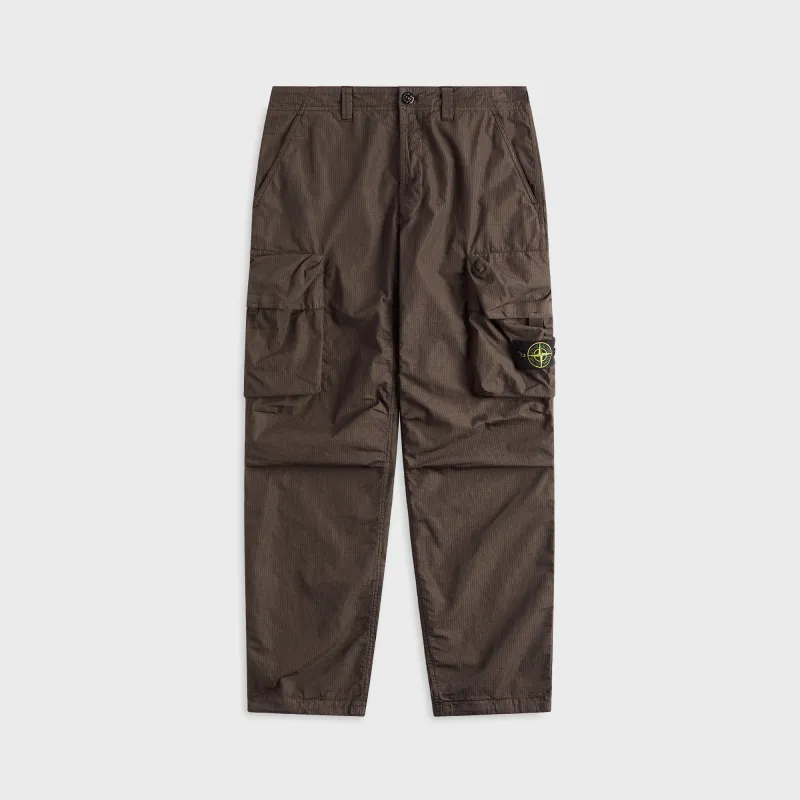 Stone Island Cotton Nylon Micro Ripstop Cargo Pant - Charcoal made by Stone Island