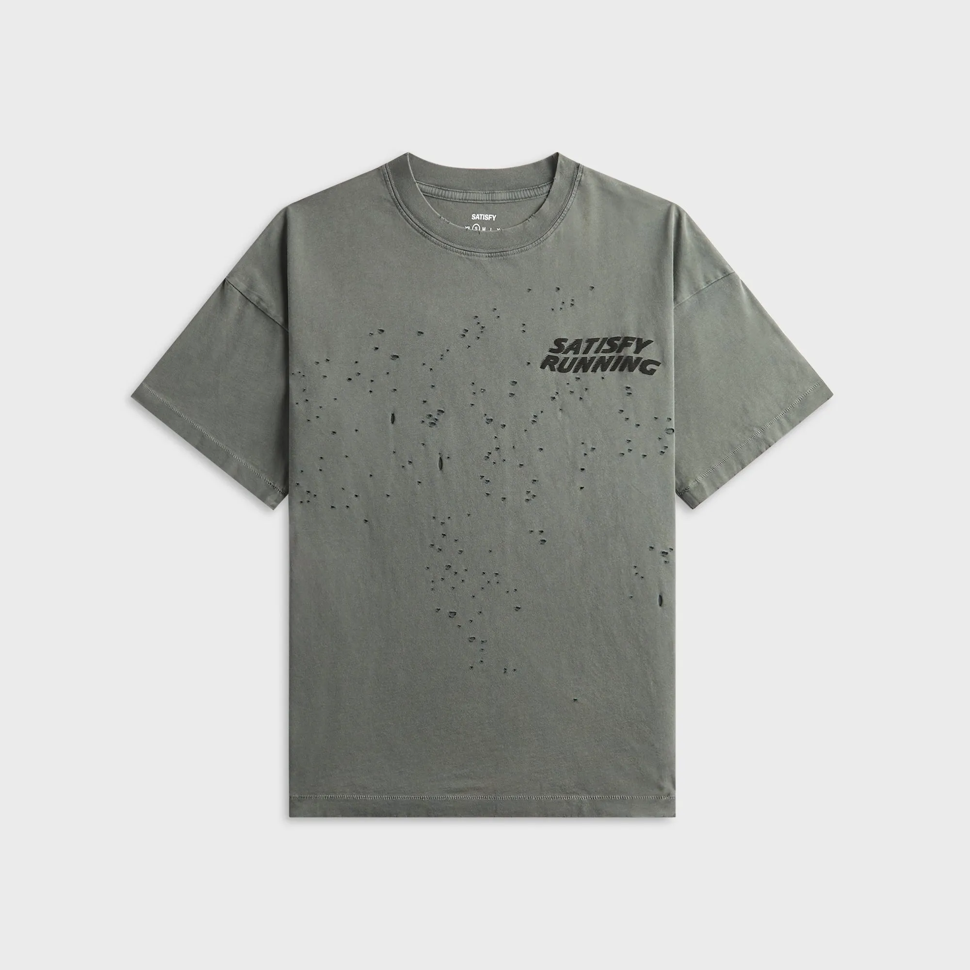Satisfy MothTech™ Tee - Faded Black sold by Kith
