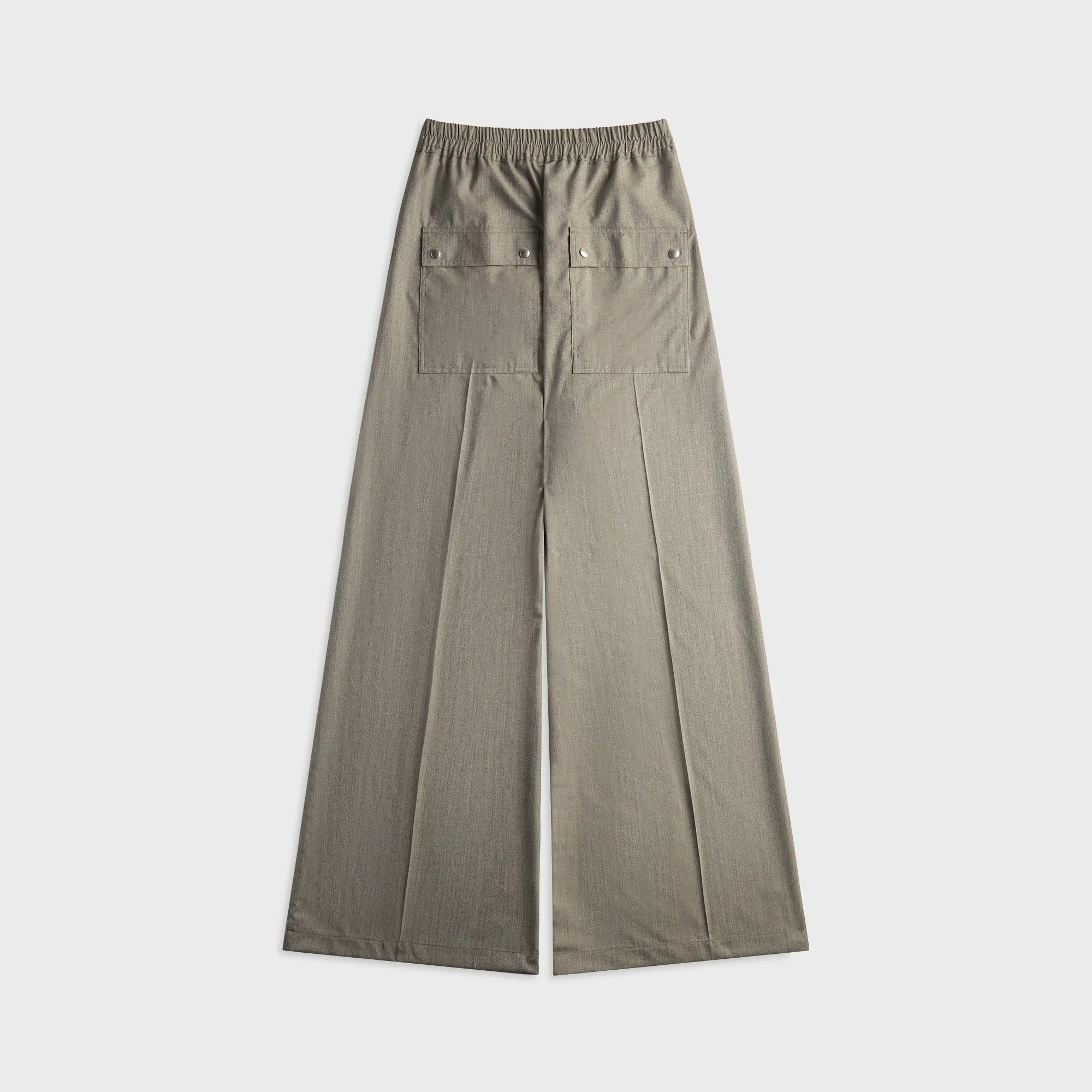 Rick Owens Wide Bela Pants - Grey Melange sold by Kith product image thumbnail 2