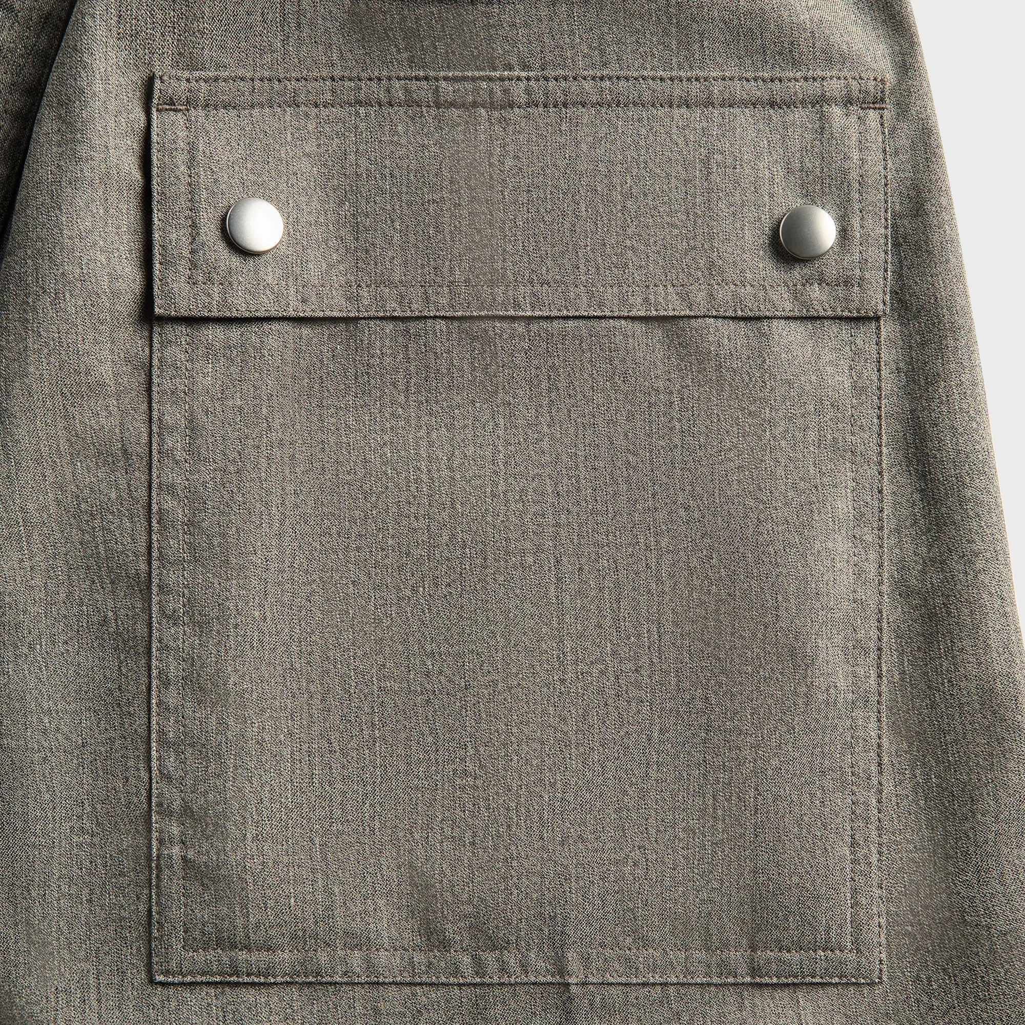 Rick Owens Wide Bela Pants - Grey Melange sold by Kith product image thumbnail 3