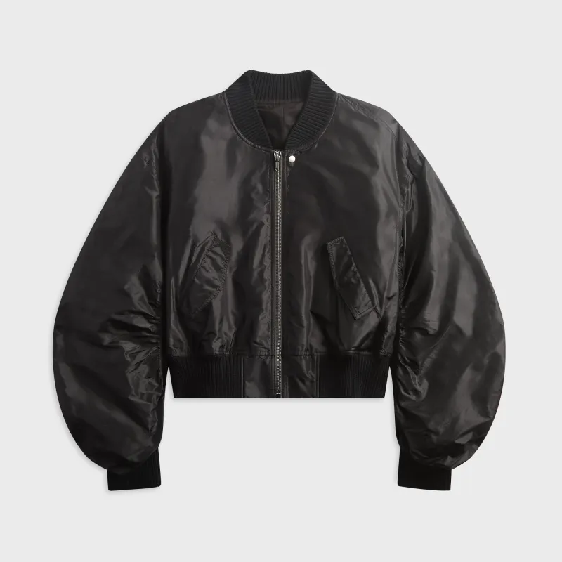 Rick Owens Secchia Flight Jacket - Black made by Rick Owens