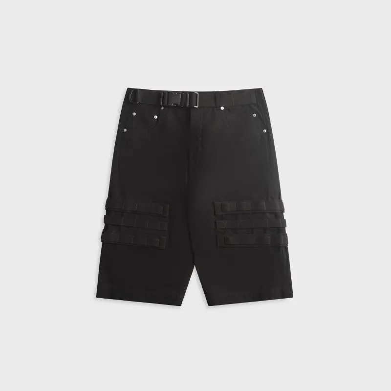 Rick Owens Cargo Geth Short - Black made by Rick Owens