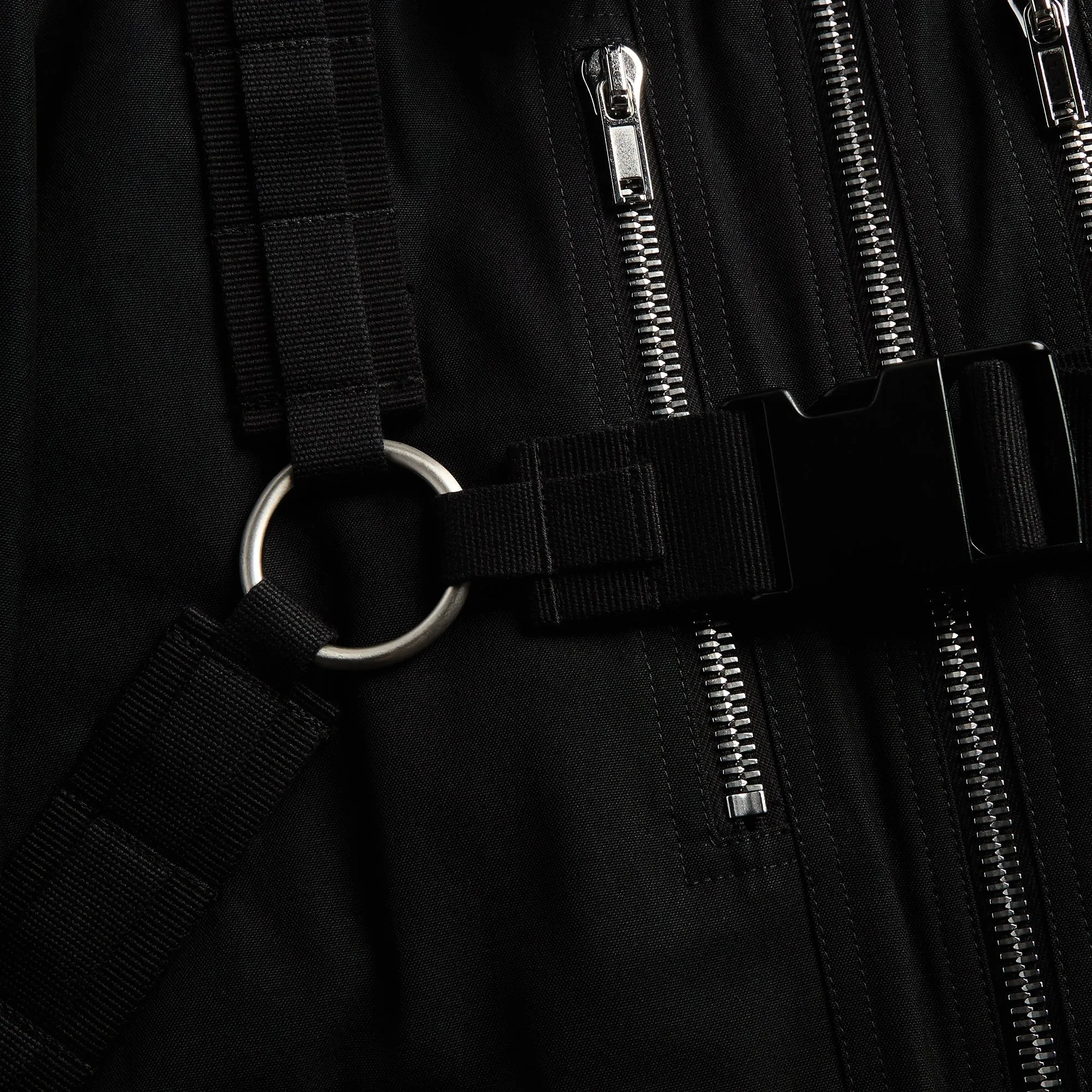 Rick Owens Blixa Cargo Bomber Jacket - Black sold by Kith product image thumbnail 3