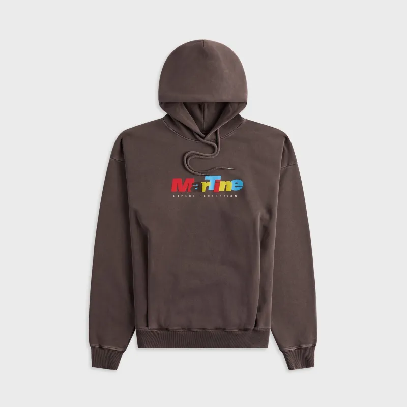Martine Rose Classic Hoodie - Brown Washed made by Martine Rose